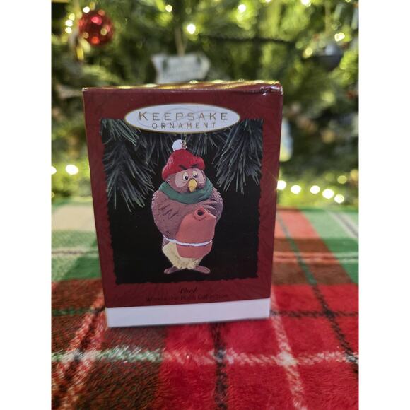 Hallmark Disney Keepsake Ornament 1993 Winnie the Pooh Collection OWL w/box - Picture 1 of 5
